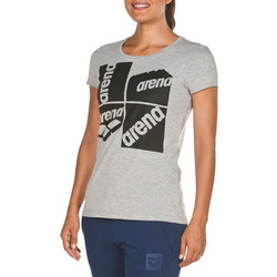 Arena Essential Performance Γυναικείο Αθλητικό T-Shirt Γκρι 001859-520
