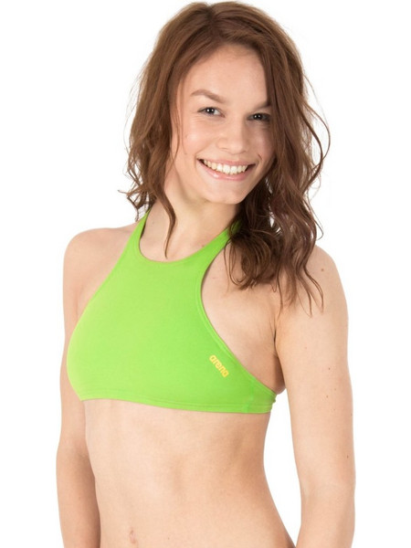 Arena Think Shiny Αθλητικό Γυναικείο Μαγιό Bikini Top Lime 001111-603
