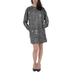 Cheap Monday Exhaust Trompe L'Oeil Mini Καθημερινό Φόρεμα Ασημί 0120376-062