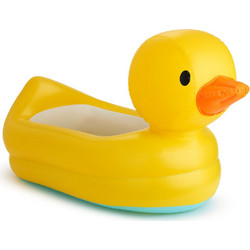 Munchkin Safety Duck Φουσκωτό Μπανάκι Μωρού με Θερμόμετρο Κίτρινο