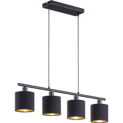Trio Lighting Tommy Κρεμαστό Φωτιστικό Οροφής Ράγα Πολύφωτο E14 Λευκό R30334079