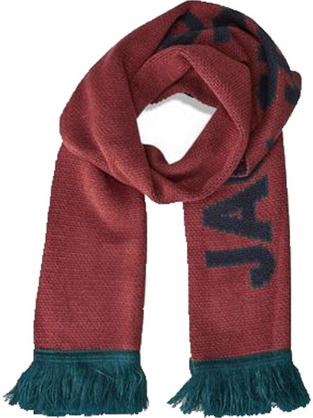 Jack&Jones - 12158268 - Jac Mac Knit Scarf - Brick Red - Αξεσουάρ Κασκόλ - bordeaux