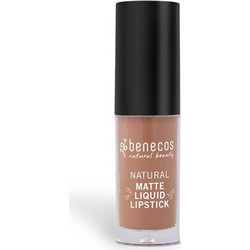 Benecos Matte Desert Rose Long Lasting Liquid Κραγιόν 5ml