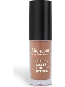 Benecos Matte Desert Rose Long Lasting Liquid Κραγιόν 5ml