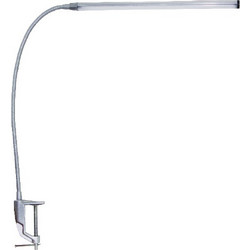 Πορτατίφ Αφής Με Σφιγκτήρα & Dimmer LED Aca Delgado 16055LEDNSC Silver
