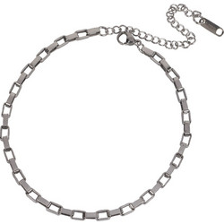 Jt Ατσάλινο βραχιόλι ποδιού αλυσίδα box chain