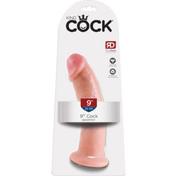 Pipedream King Cock 9" Ρεαλιστικό Dildo με Βεντούζα 23cm Flesh