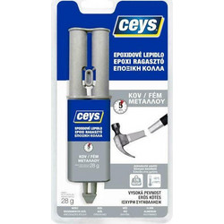 Epoxy μετάλλου 24ml εποξειδική κόλλα 2 συστατικών 5' Ceys