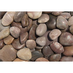 AKROLITHOS Βότσαλο Γυαλισμένο Καφέ Σακί 20kg