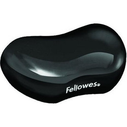 Fellowes Wrist Rest With Crystals Gel Black 9112301