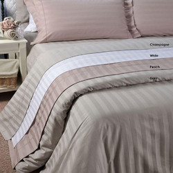 Down Town Home Σετ Σεντόνια Yπέρδιπλα 245x270 Zaquard White