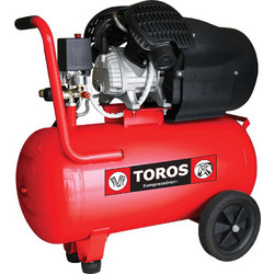Toros TM 100/3 Κομπρεσέρ Αέρος Μονοφασικό 100lt 3hp