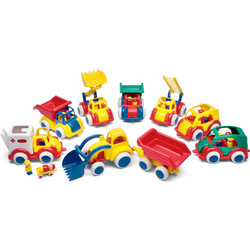Viking Toys Jumbo Οχήματα 8τμχ T-VIK-41610