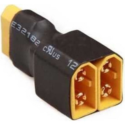 GPX Extreme: XT60 Parallel adapter - splitter male to 2-female