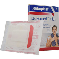 Leukoplast Leukomed T Plus Αποστειρωμένα Αδιάβροχα Αυτοκόλλητα Επιθέματα 8x10cm 5τμχ