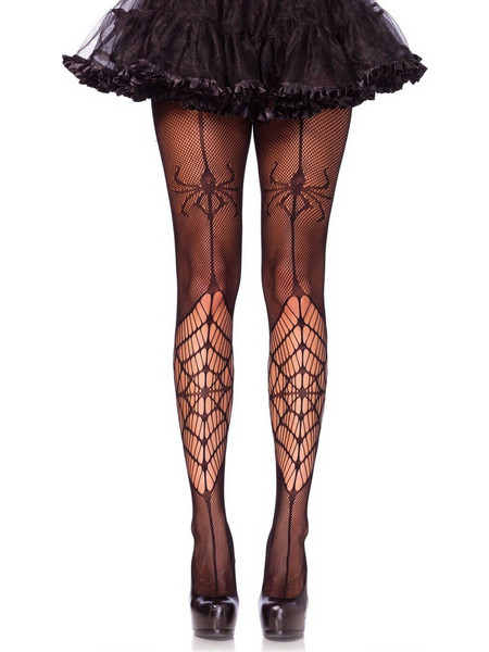 Leg Avenue Itsy Bitsy Spider Fishnet Pantyhose os