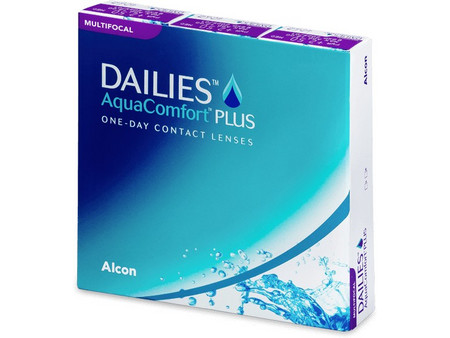 Alcon & Ciba Vision Dailies AquaComfort Plus Multifocal Ημερήσιοι Φακοί Επαφής Πολυεστιακοί 90τμχ