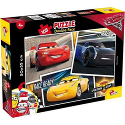 Παιδικό Puzzle Lisciani Giochi Double Face Disney Cars 108 Κομμάτια 60740