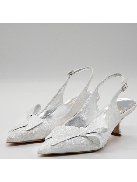 Carmen Lou bridal pumps