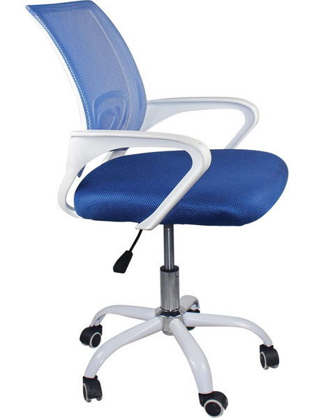 Woodwell BF2101 SC Καρέκλα Γραφείου με Στήριξη Μέσης Μπλε ΕΟ254,3SC