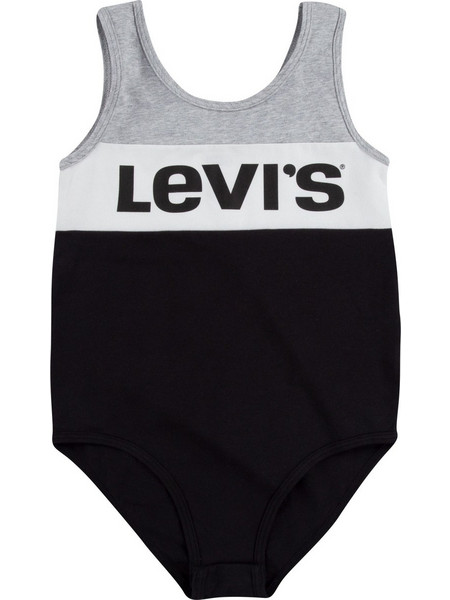 Levi's Φορμάκι Αμάνικο Μαύρο Γκρι 4E6753-023