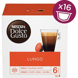 Nescafe Κάψουλες Espresso Lungo Συμβατές με Μηχανή Dolce Gusto 10τμχ