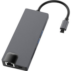 type-c docking station to hdmi/vga hub card reader (Κωδ. 1-DOCK016)