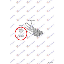 Σημα Μασκας Toyota Corolla (E 12) Sdn 02-06
