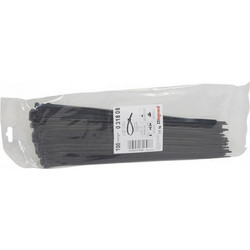 Δεματικά 4.6x280mm Μαύρα 100τμχ