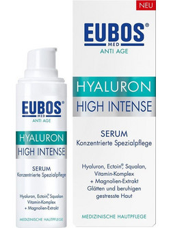 Eubos Hyaluron High Intense Αντιγηραντικό Serum Προσώπου με Υαλουρονικό 30ml