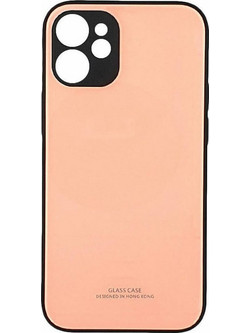 Forcell Glass Back Cover Pink (iPhone 12 mini)