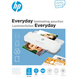 HP 9158 Everyday φύλλα πλαστικοποίησης set - A4 A5 A6 επαγγ. κάρτες - 80 microns - 100 τμχ
