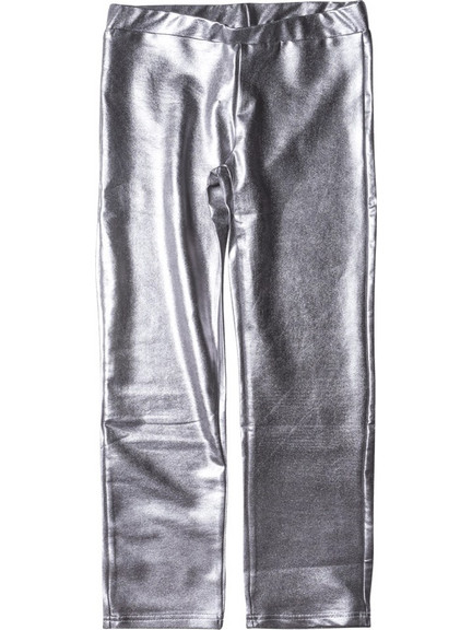 Παιδικό κολάν New College για κορίτσια Silver Ασημί