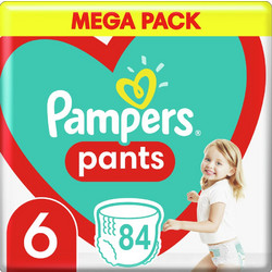 Pampers Pants Πάνες Βρακάκι No6 15+kg 84τμχ