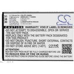 Συμβατη μπαταρια για ZTE WZ-ZTL300SL 3.8 volt Li-ion 2000mAh της Cameron Sino