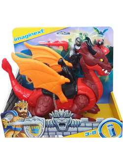 Fisher-Price Imaginext Φιγούρες Ιππότες με Αξεσουάρ & Όχημα 2 Σχέδια HCG47