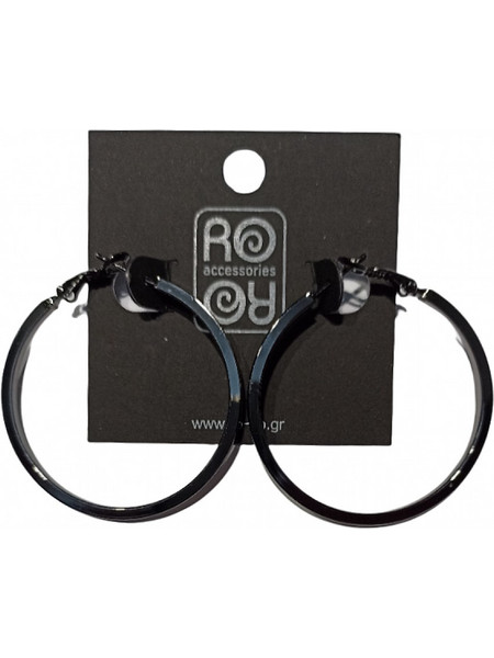 RO Accessories Γυναικεία Σκουλαρίκια Κρίκοι E2H/40