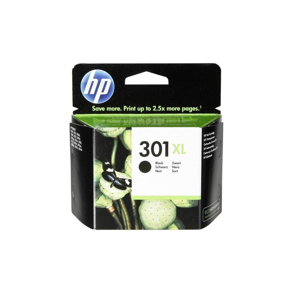 HP 301XL Tintenpatronen 3er Set - Hochkapazität, Geeignet Für HP DeskJet 1000, 1010, 1050 Uvm.