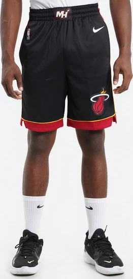 Nike NBA Swingman Miami Heat Icon Edition Shorts Black [AJ5620-010] 
