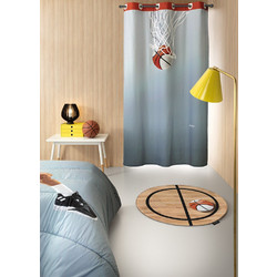 Saint Clair Παιδική Κουρτίνα με Τρουκς 160x240 Hoop Blue
