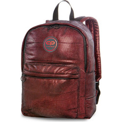 CoolPack Ruby Burgundy Glam Σχολική Τσάντα Πλάτης Γυμνασίου - Λυκείου Κόκκινη 22851CP