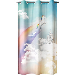 Saint Clair Παιδική Κουρτίνα Φωσφοριζέ με Τρουκς 160x240 Ceros Pink