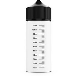 Unicorn 120ml Printed Bottle Black Cap