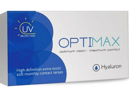 Optimax Hyaluron Μηνιαίοι Φακοί Επαφής 3τμχ