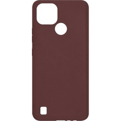 SENSO SOFT TOUCH REALME C21 burgundy backcover