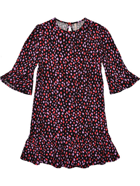 Only Παιδικό Φόρεμα Floral Κόκκινο 15251708