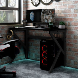 vidaXL Gaming Γραφείο Ξύλινο 110x60x75cm 325402