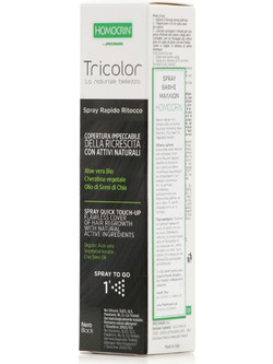Homocrin Tricolor Μαύρο Φυτικό Spray Βαφής Μαλλιών 75ml
