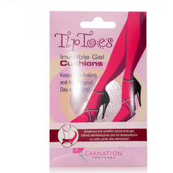 Vican Carnation Footcare Tip Toes Gel Cushions 2τμχ