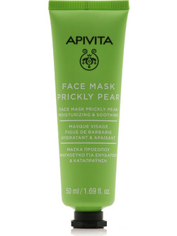 Apivita Prickly Pear Κρεμώδης Μάσκα Προσώπου για Ενυδάτωση & Καταπράυνση 50ml